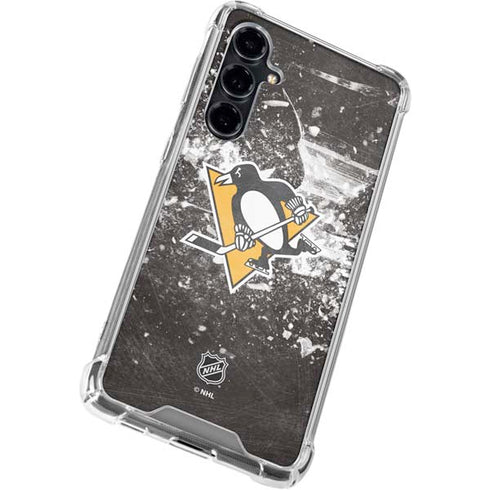 NHL Pittsburgh Penguins Frozen Galaxy S23 FE Clear Case